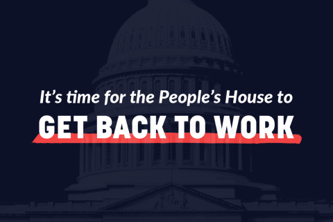 Time for the People's House to get back to work