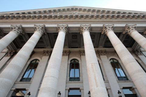 Federal Office Building entrance with columns