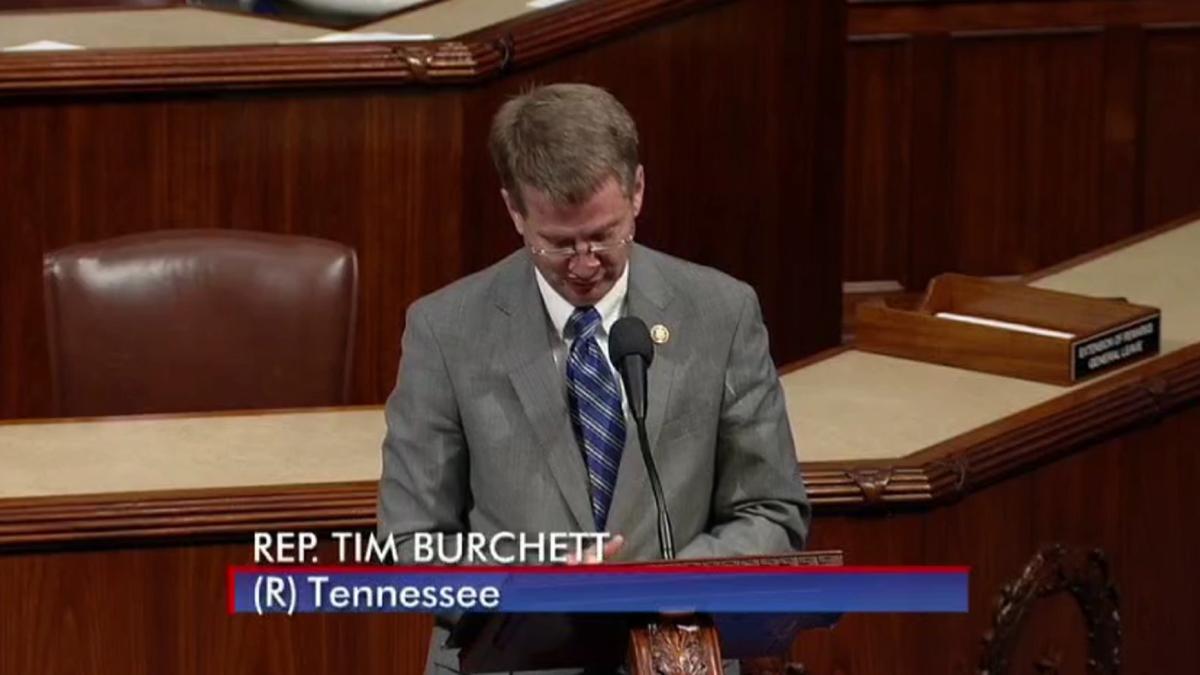 Burchett floor speech