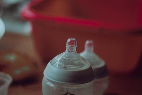 Baby bottles picture